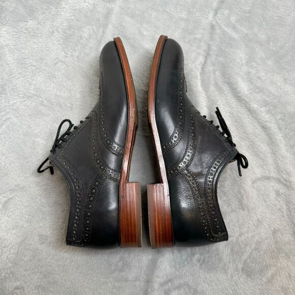 Florsheim by Duckie Brown Dress Shoes Mens Size 9.5 Blue Lace Oxford Workwear main image 2